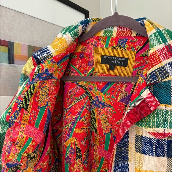 Colorful rainbow spring jacket - Picture 2 of 3